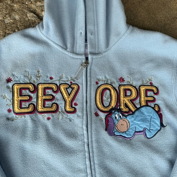 Eeyore‎ Disney Zip Up Hoodie Women's Size M - Picture 3 of 3
